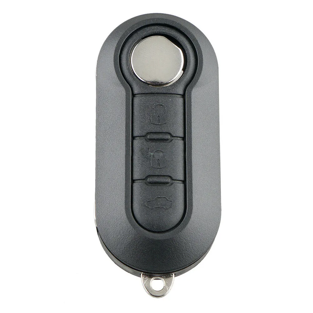 

ID46 Key Kit Remote Replacement W/ Transponder Chip 3 Button 433Mhz ABS Black