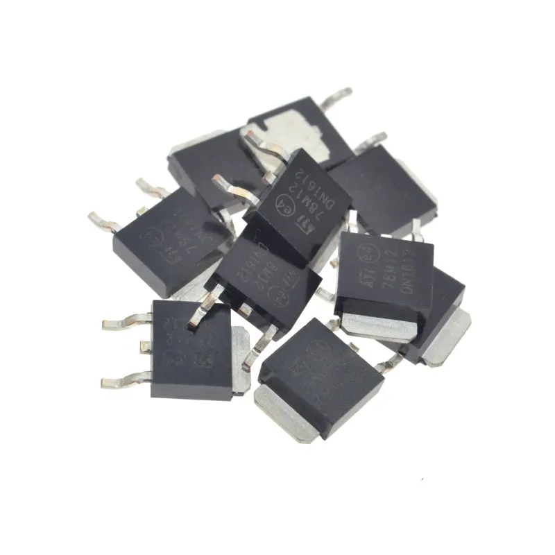 

20PCS 78M12 TO-252-2(DPAK) 12V voltage regulator new and original free shipping