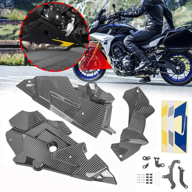 

Motorcycle Engine Lower Fairing Front Spoiler Air Dam Cover for YAMAHA MT09 FZ09 MT-09 Tracer 900 GT 2013-2020