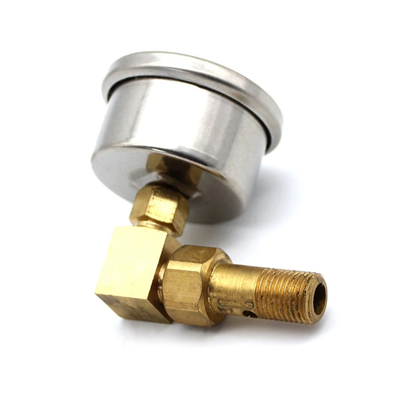 Топливный пресс ure Манометр 0-160 фунт/кв. Дюйм маслоотдача манометр белый лицевой