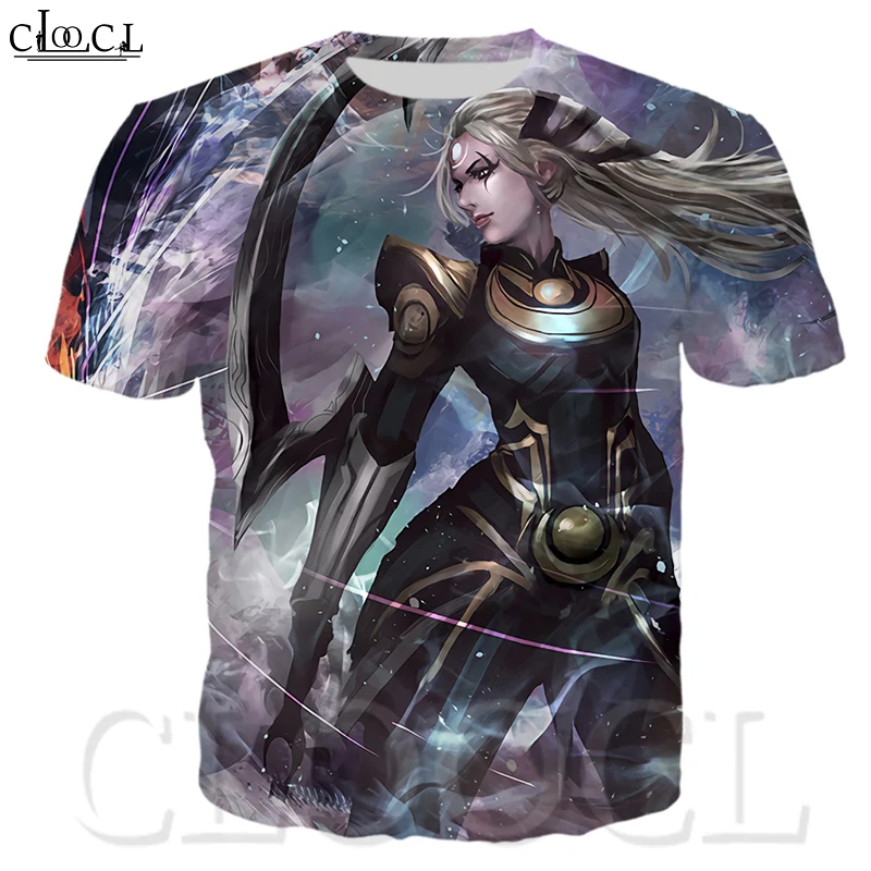 Футболка мужская/женская с 3d-принтом героев игры популярная повседневная