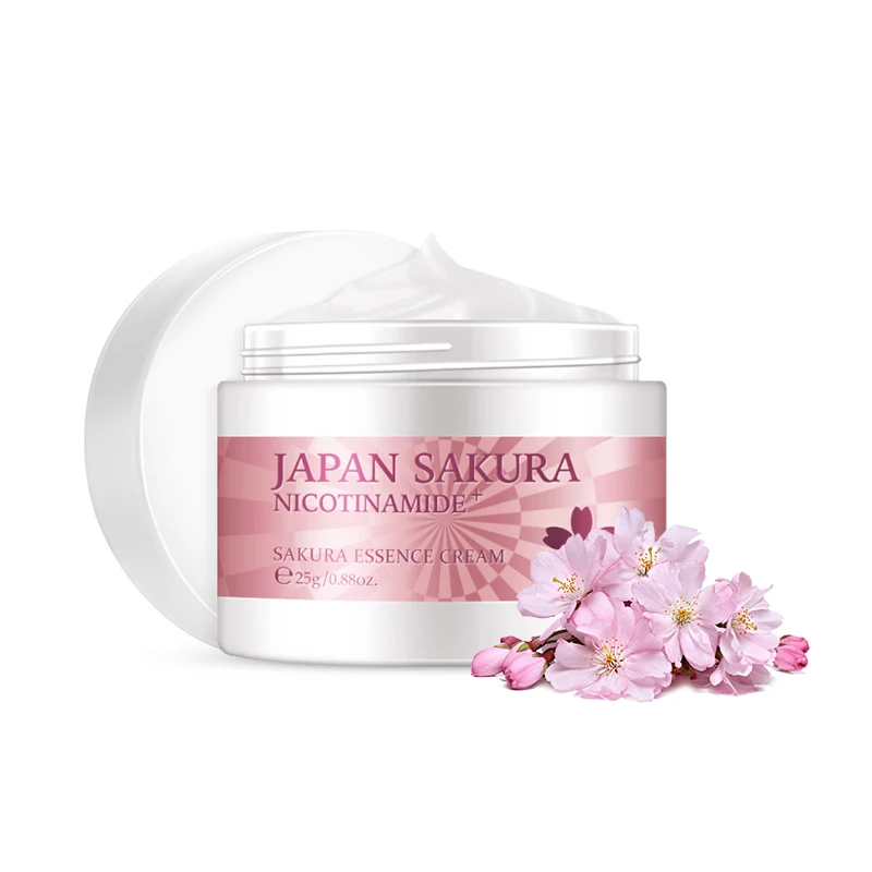 25g Японии Sakura/Французский с экстрактом улитки крем Осветляющий увлажняющий для