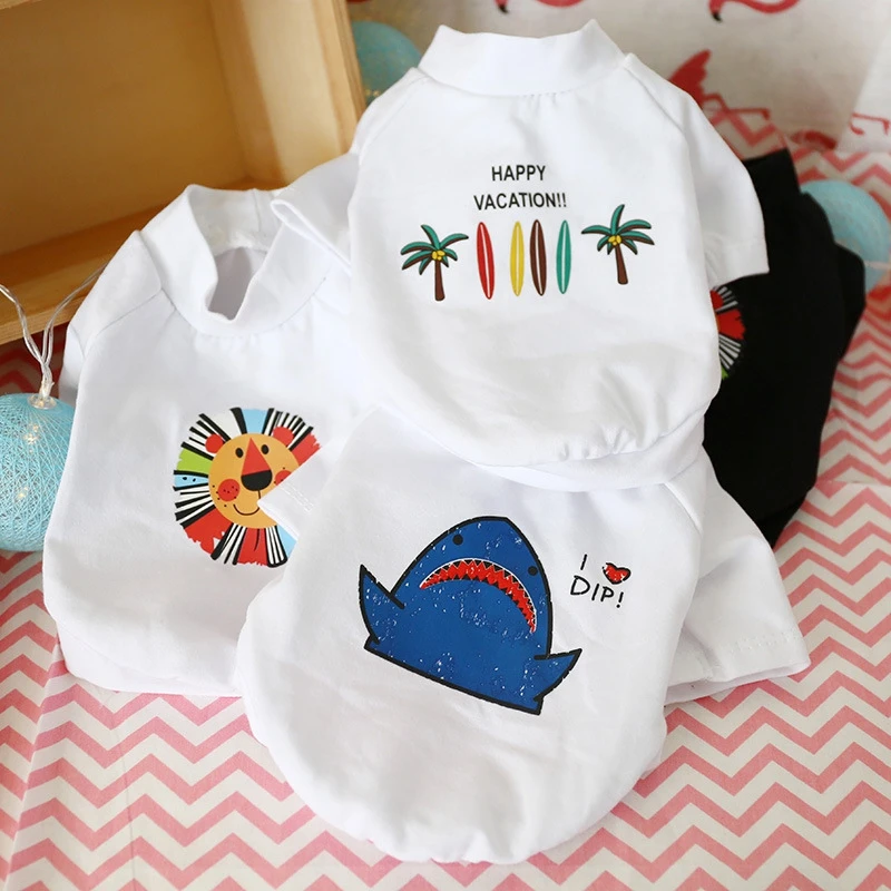 

Cute Pet Dog Clothes for Small Dogs Shih Tzu Yorkshire Hoodies Sweatshirt Cotton Puppy Dog Cat Costume Clothing Ropa Para Perro