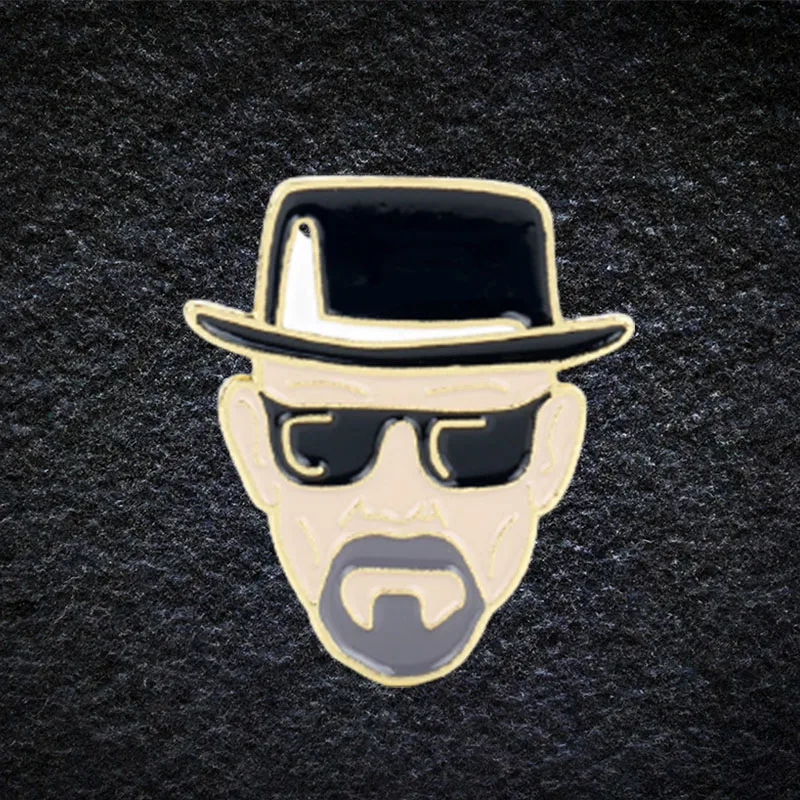 Эмалевые заколки забавные металлические украшения для рюкзака шляпы сумки