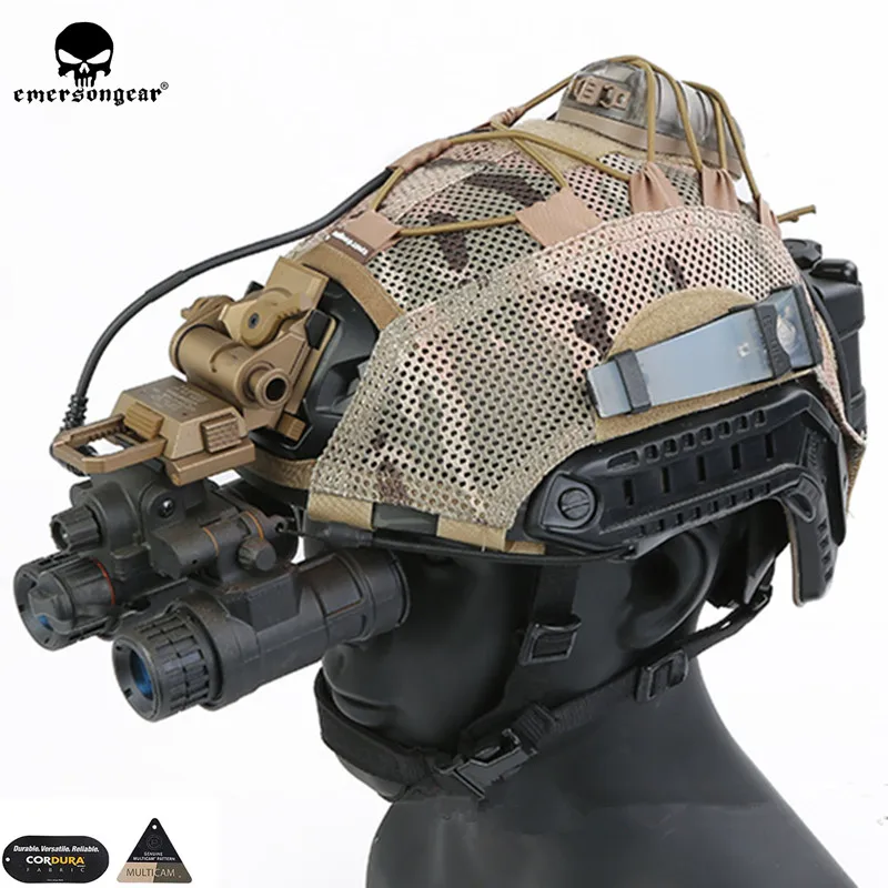 Тактический чехол для шлема Emersongear Multicam Ops-Core FAST PJ и EMERSON шлемы | Спорт развлечения