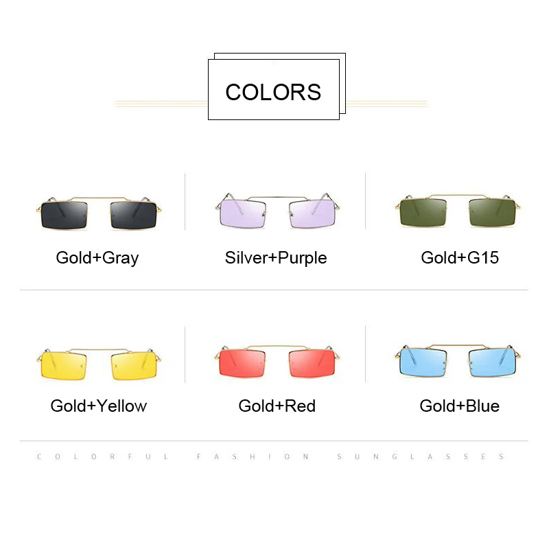 

Women Square Sunglasses Metal Vintage Double Beam Sun Glasses Female Luxury Retro Lady Eyewear UV400 Oculos