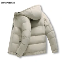 2021 autumn winter new men hooded parkas coat men casual sports warm high quality embroidered parkas coat men jacket m 5xl