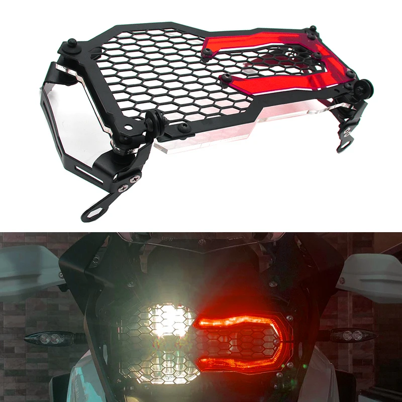 Headlight Cover Lamp Patch For BMW R1250GS R1200GS Adventure R1250 R1200 GS ADV R 1200 GSA LC Head Light Guard Protector Grille |