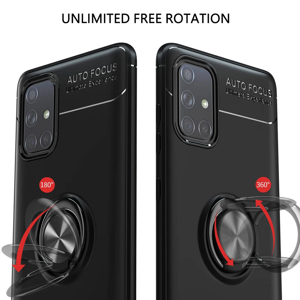 Магнитный держатель для мобильного телефона чехол Samsung Galaxy A01 A51 A71 A10 A10S A20 A30S A40 A50