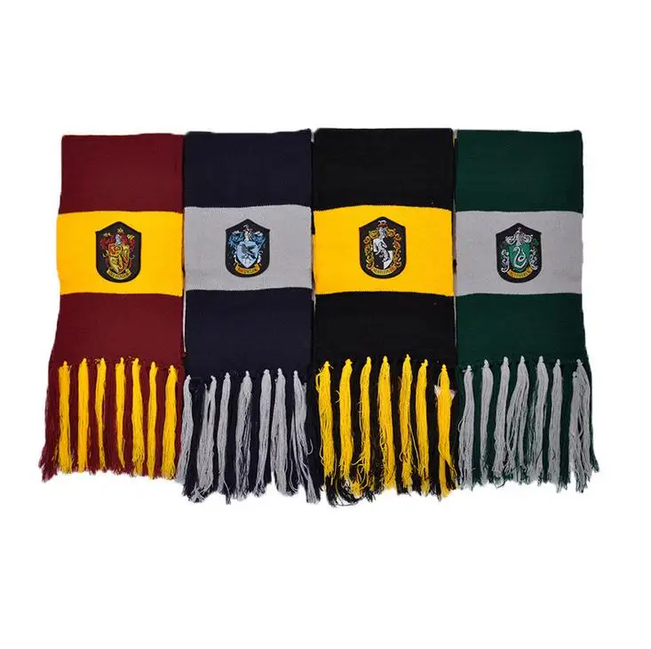 Шарф школьный удлиненный толстый 2 м Гарри магия