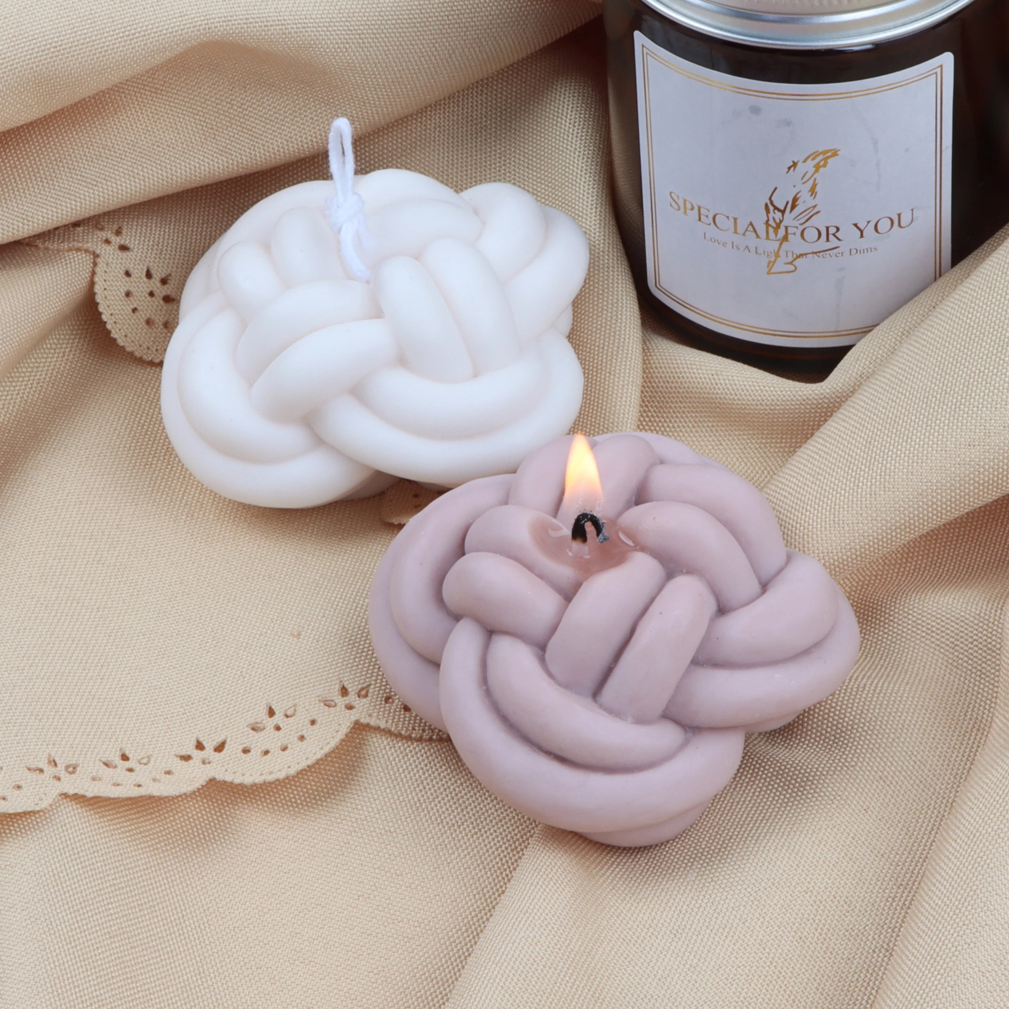 

Creative 3D Wool Ball Silicone Candle Mould Home Decor Handmade Art Aromatherapy Soap Crafts DIY Silicone Soap Mold