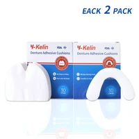 y kelin denture adhesive cushion 120 pads upper 60 lower 60