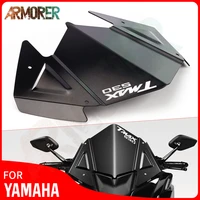 motorcycle accessories for yamaha t max530 tmax 530 dx t max 530 sx windshield windscreen aluminum wind shield deflector 2020