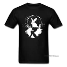 Футболка с героем комикса Crazy Rabbit, футболка для мужчин на Пасху, черно-белые топы, футболки, готический дизайн с героями мультфильмов, Camisa Fitness, 2019