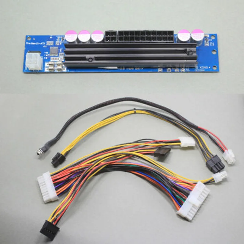Блок питания постоянного тока ATX Peak 12 В 200 Вт блок Pico 24pin 20PIN 4PIN MINI ITX DC для