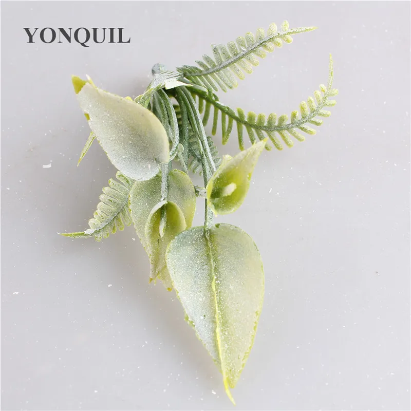 

50PCS Green Artificial Silk Leaves Bouquet Wedding Flowers Party Decoration Accessories DIY Scrapbook Craft Supplies