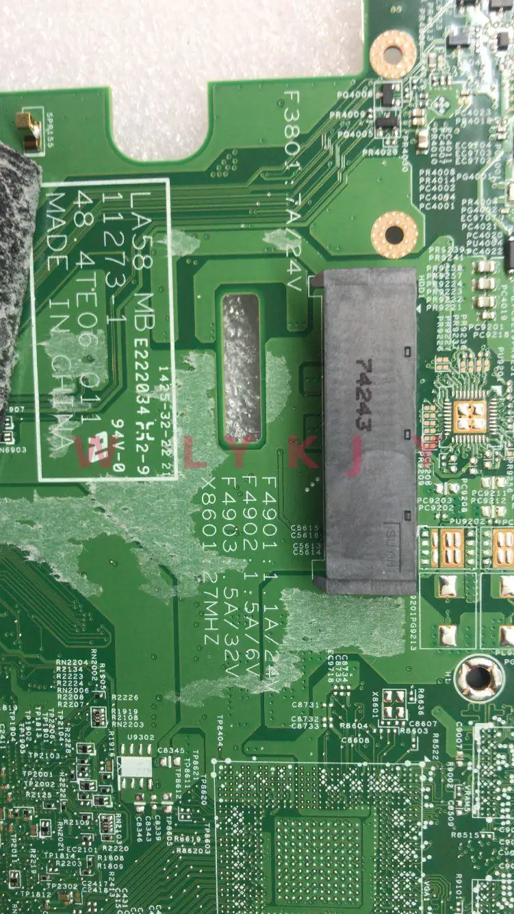 KTUXB 48.4TE06.011 90002022 материнская плата для Lenovo B590 V580C B580 ноутбука PGA989 HM77 DDR3 100% тестовая