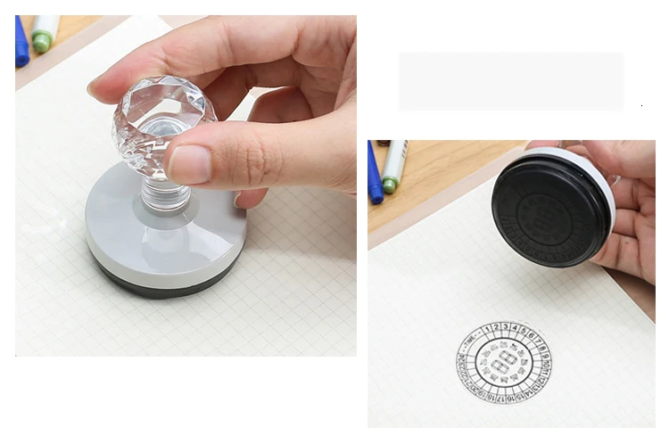 1 шт., DIY светочувствительное уплотнение, время, дата, план, штамп, пуля, журнал, прозрачные штампы для скрапбукинга, kawaii