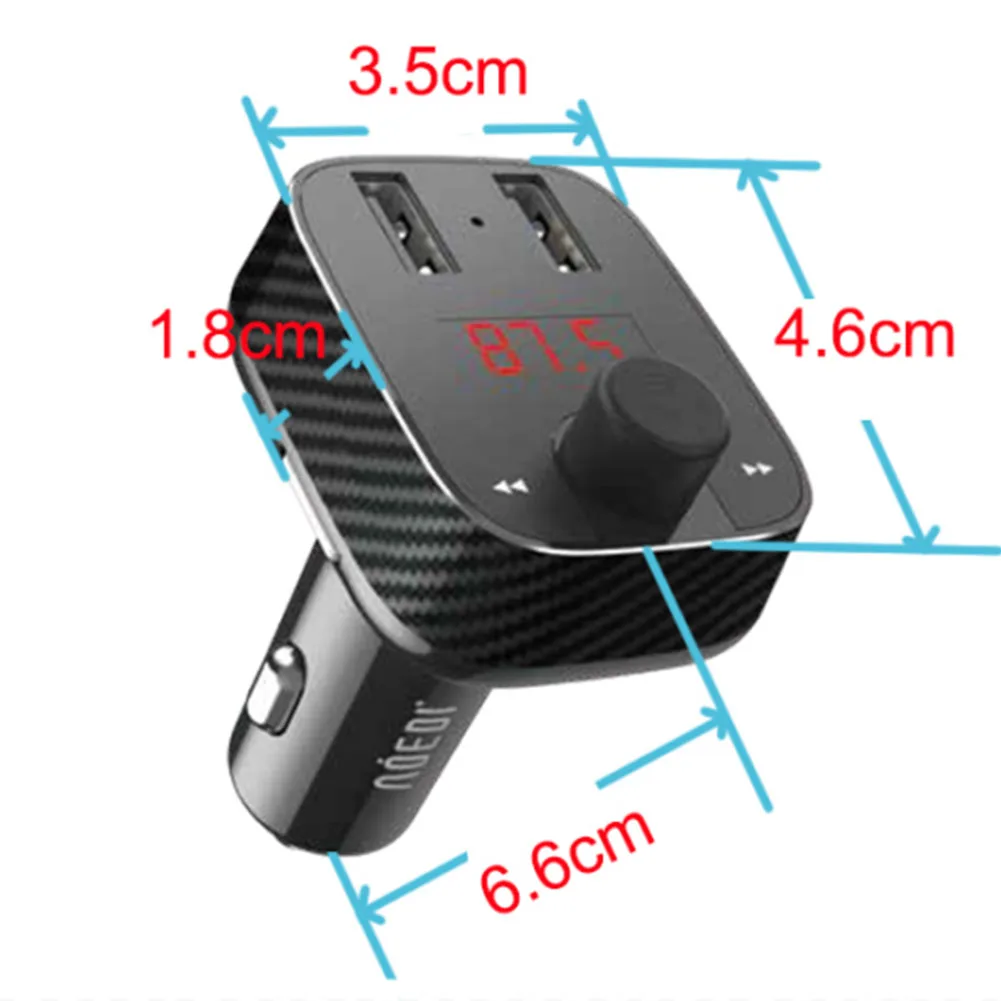Удобный автомобильный Bluetooth FM передатчик модулятор Handsfree MP3 плеер автомобильное