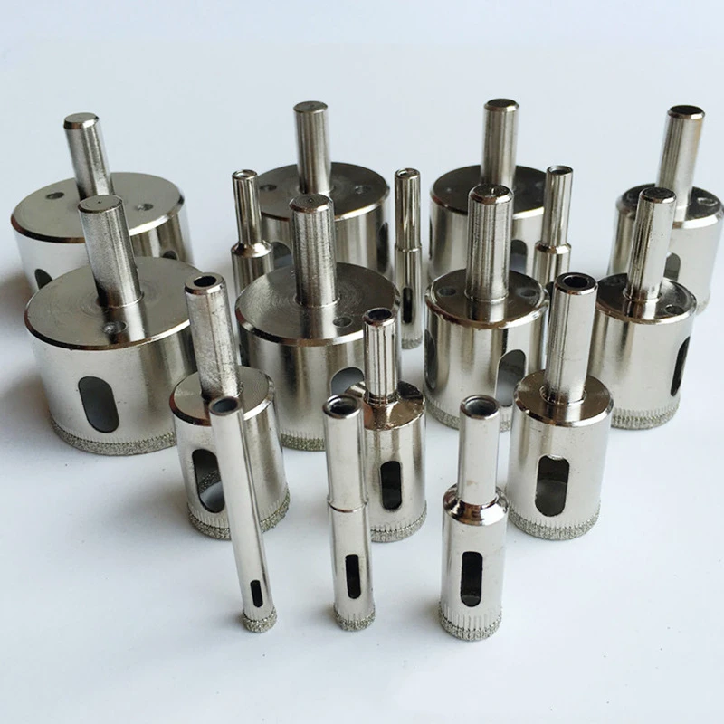 

60-200mm Diamond Coated Drill Bit Set Diamond Tools Hole Saw Use for Glass Ceramic Marble Tile Granite M25 DIY Tool Accessories