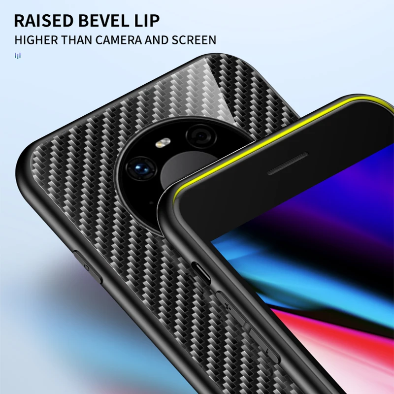 Чехол из углеродного волокна для HUAWEI Mate20Lite 20Pro 30Pro 40Pro HONOR 8X 8S 7X 7C X10LITE Оригинальный