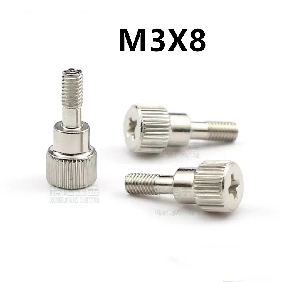 20 шт. аксессуары для оборудования полузубчатый скрученный винт M3x8