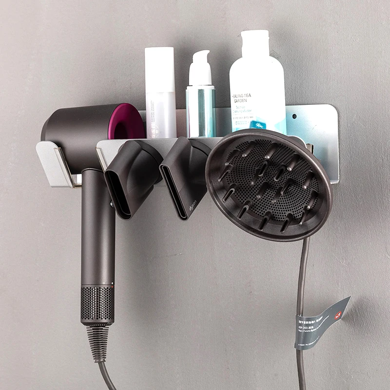 ORZ Dyson сверхзвуковой Фен держатель для ванной комнаты Органайзер полка