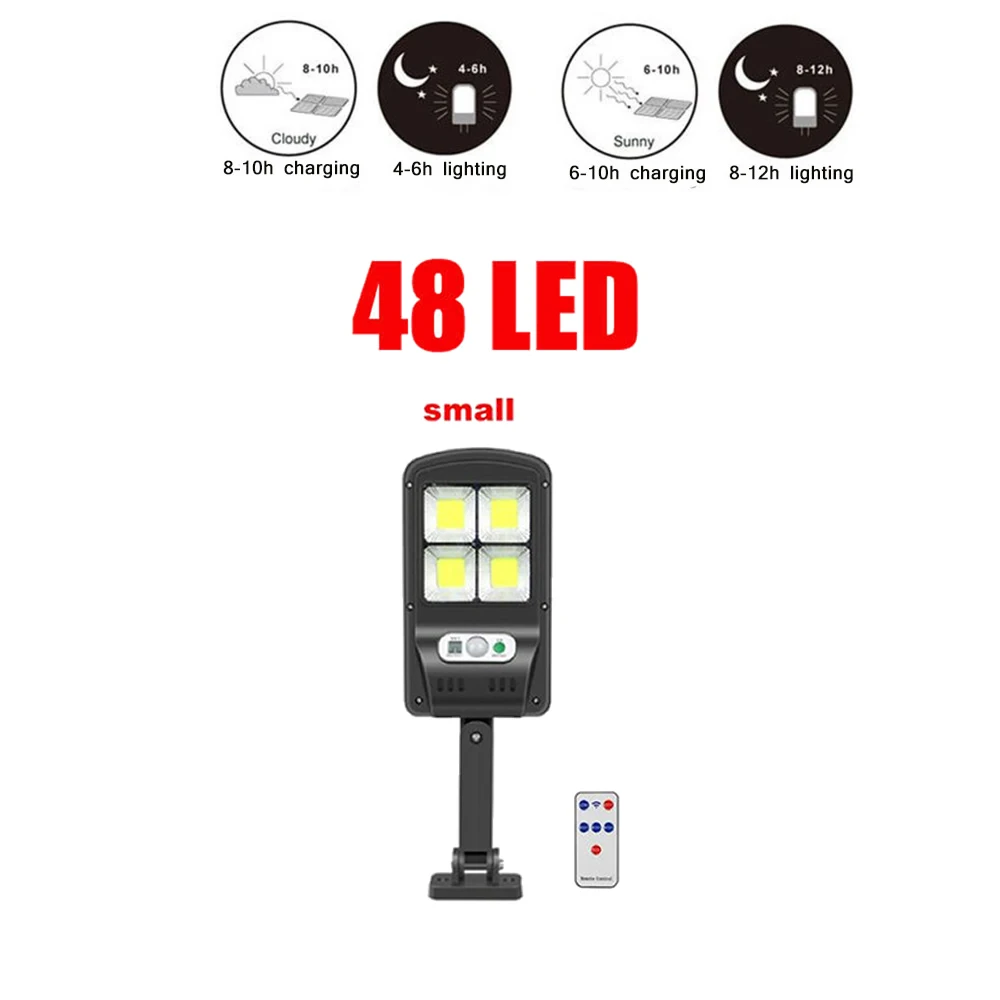 

Светодиодная лампа на солнечной батарее, уличный водонепроницаемый светильник с пассивным ИК датчиком движения для дорожек, крыльца, систе...