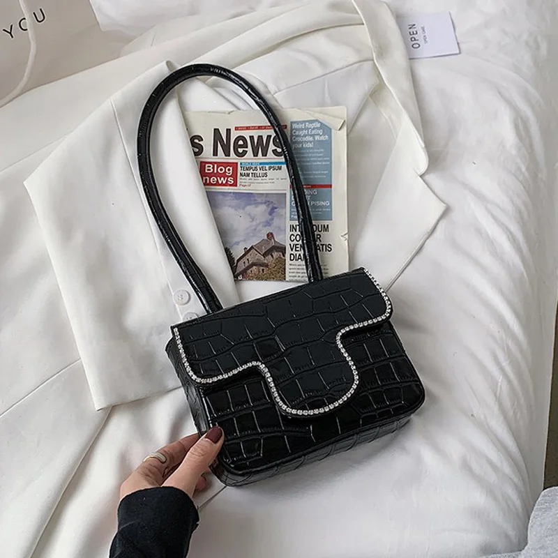 

Stone pattern Square Tote bag 2021 New High-quality PU Leather Women's Designer Handbag Luxury brand Shoulder Messenger Bag
