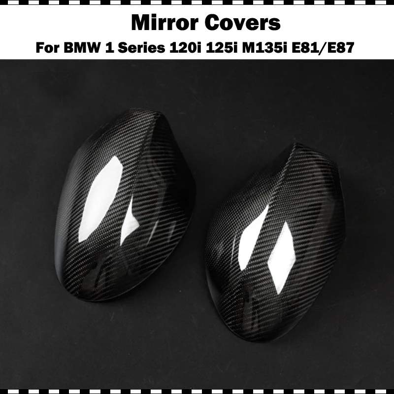 Крышка для зеркала из углеродного волокна BMW 1 серии хэтчбек 120i 130i 135i 2004-2008 год E81 E87