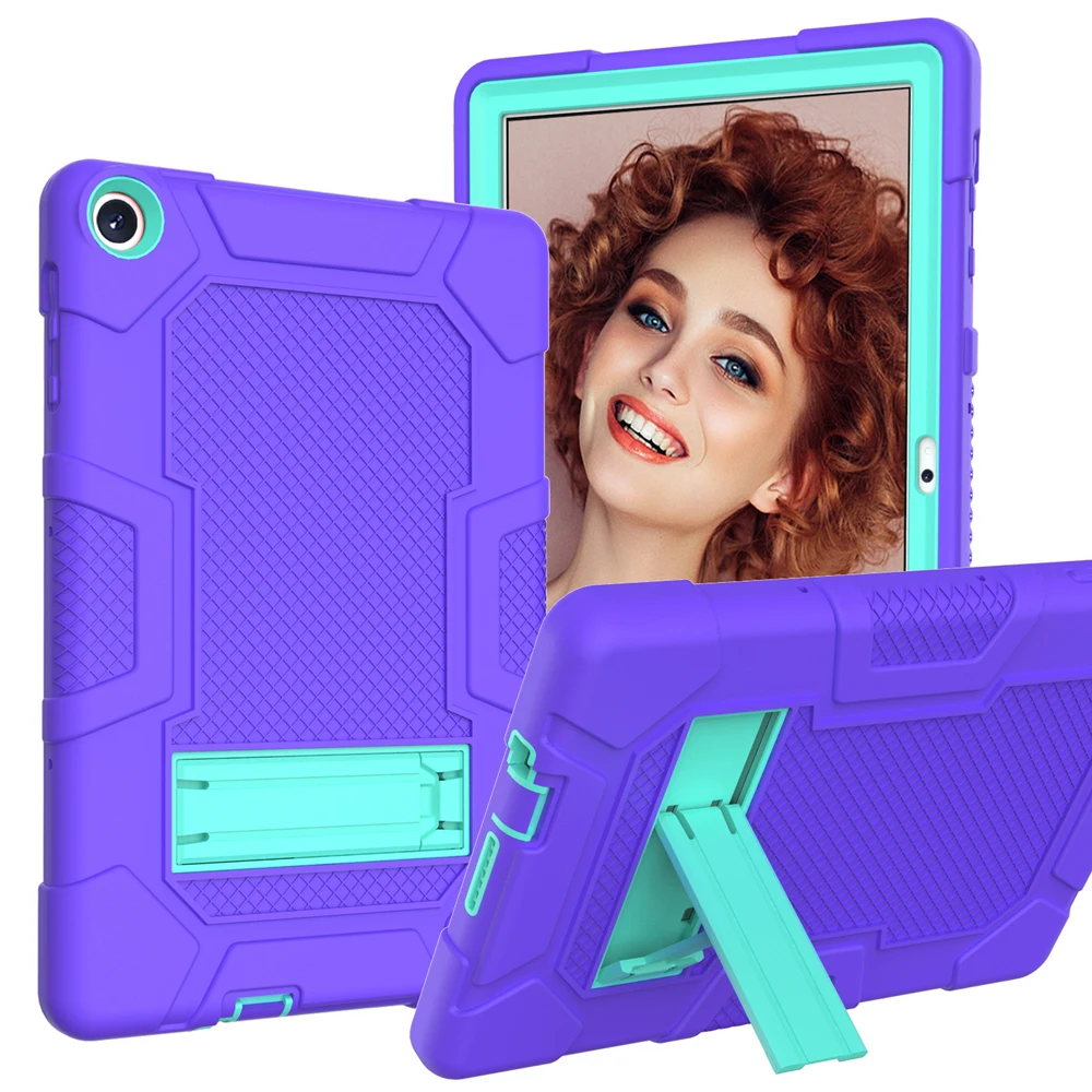 

Case for Huawei MatePad T10 9.7 AGR-W09 T10S 10.1" AGS3-L09 Heavy Duty Rugged Shockproof Cover for Huawei T8 8.0" 2020 Kobe2-L03