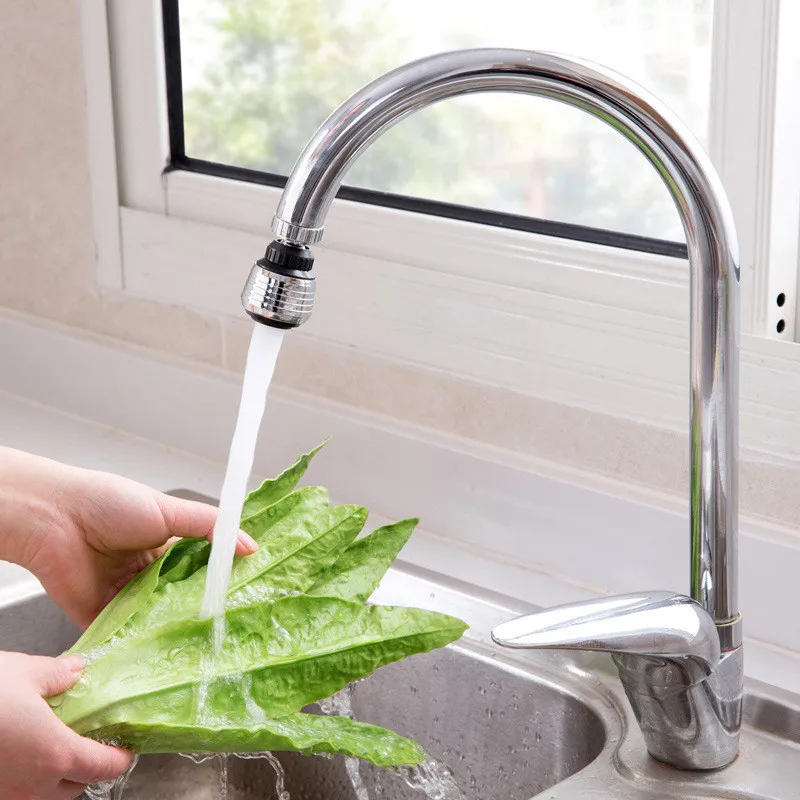 

proof 360' Rotating Faucet Extender Bubbler Headband Valve Pressure Reducing Water Spout Water Saver For Bathroom Kitchen