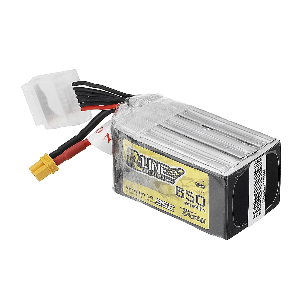 Литий-полимерный аккумулятор Gens Ace Tattu R-Line 1 0 650/750 мА · ч 95C 3S 850 6S1P для гоночного