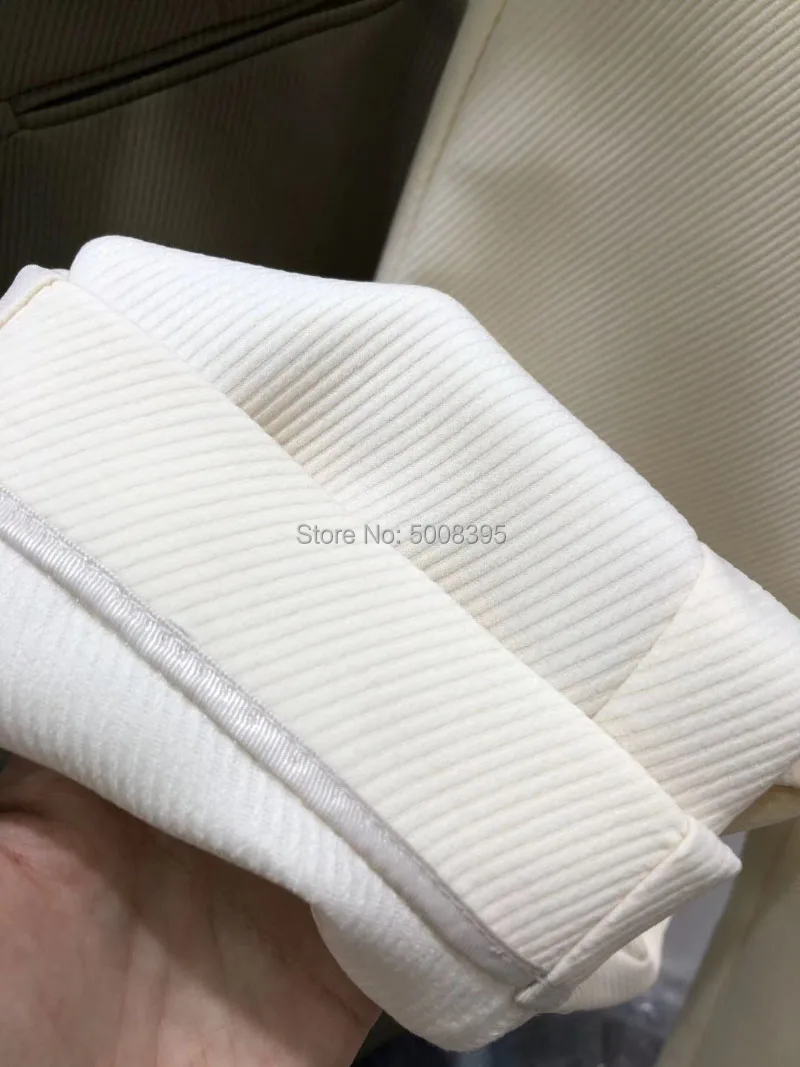 Высокое качество! Кремовый хаки Novara Twill Брюки витой шов Высокая талия Модные свободные брюки женские 2019FW горячая распродажа
