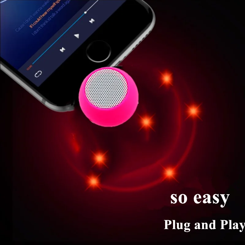 Портативный мини Динамик s 3 5 мм проводной музыка MP3 плеер Усилитель для телефона