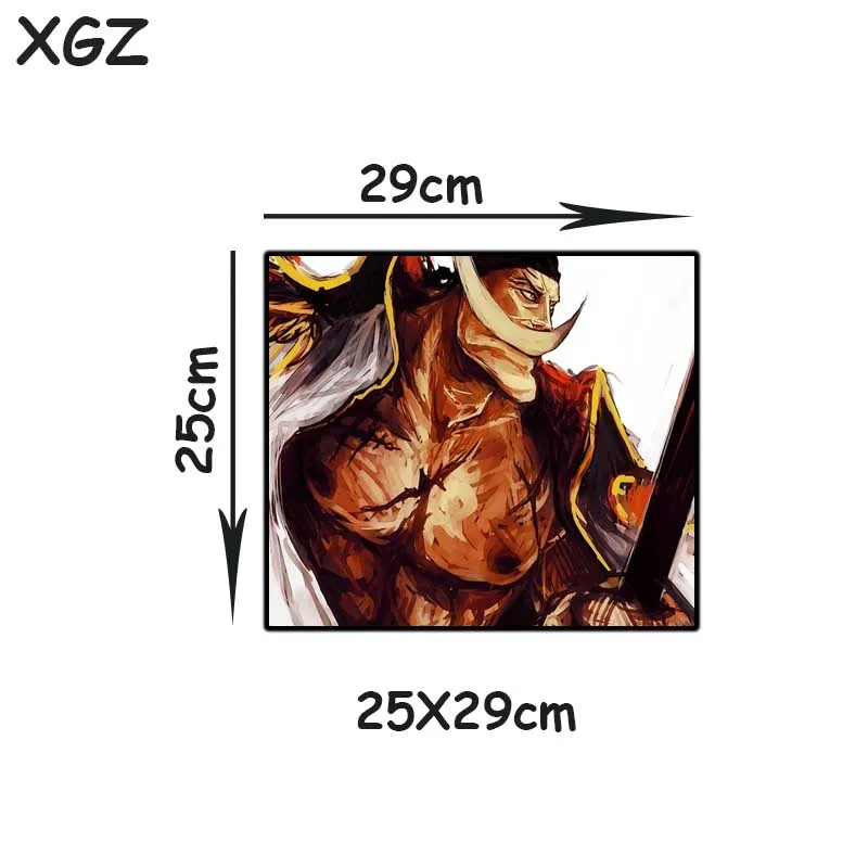 Большой Настольный коврик XGZ для компьютера с черной планкой резиновый