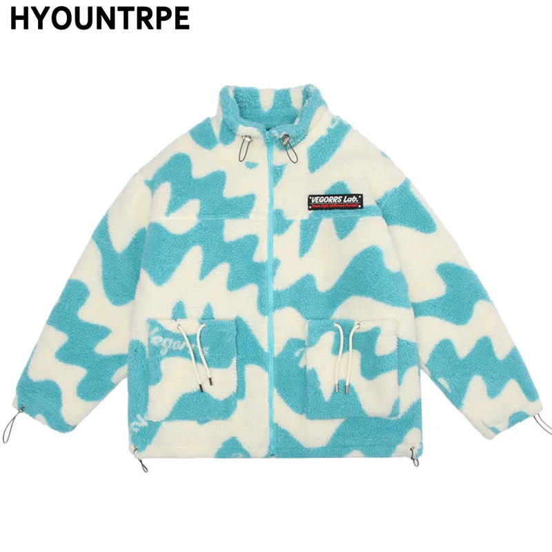 Мужская Флисовая куртка на молнии с длинным рукавом и воротником-стойкой | одежда