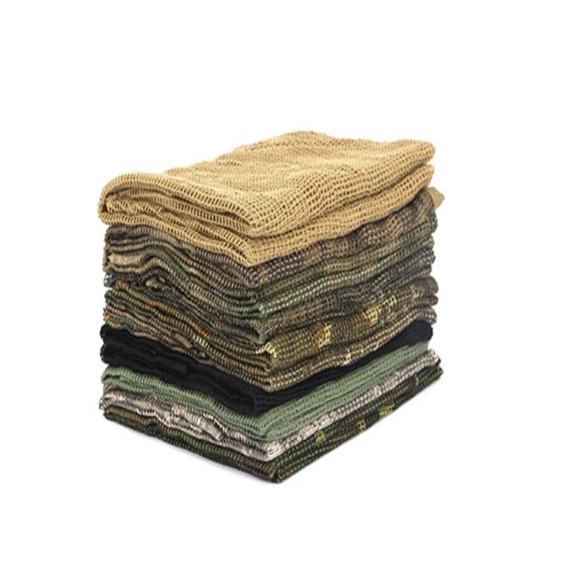 

Arab Scarf Cotton Military Camouflage Tactical Mesh Scarf Sniper Face Scarf Veil Camping Hunting Multi Purpose Hiking Scarve