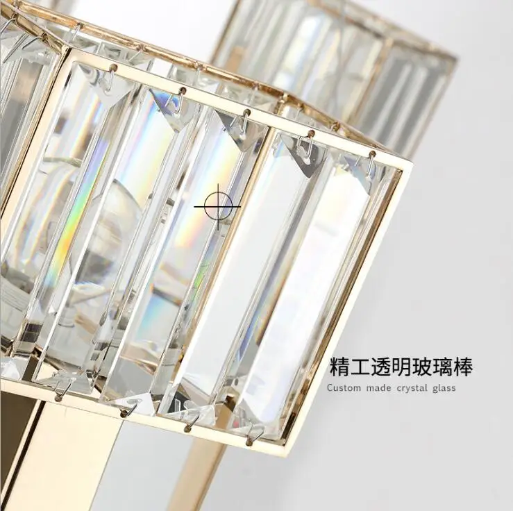 Постмодернизированная хрустальная люстра для гостиной стандартная