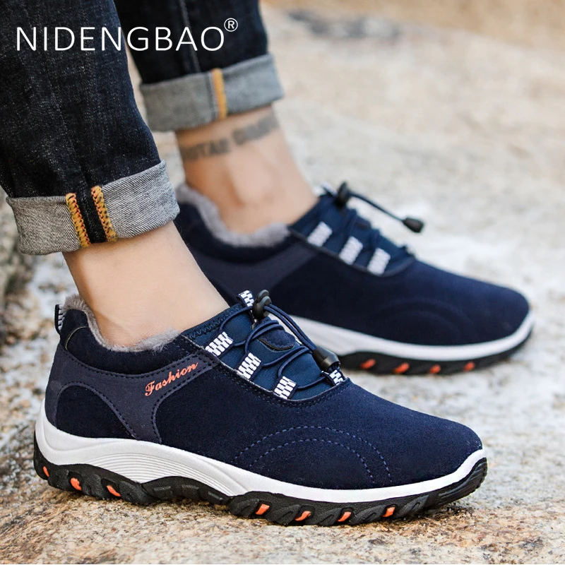 

Кроссовки мужские, зимние, Нескользящие, размеры 39-44