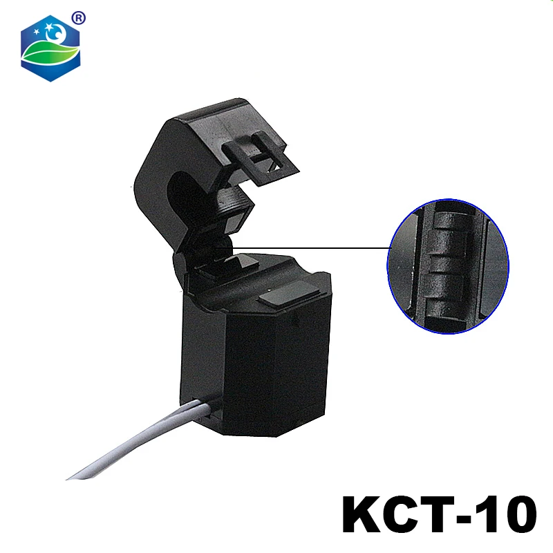 New Update for KCT-10 Hinged Split core current transformer 10PCS single phase Clamp on CT high accuracy with smart grid