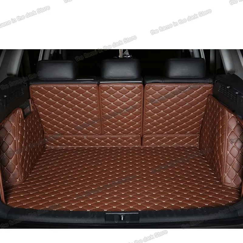 

Leather Car Trunk Mat Cargo Liner for volvo xc60 2009 2010 2011 2012 2013 2014 2015 2016 accessory rear boot interior cover