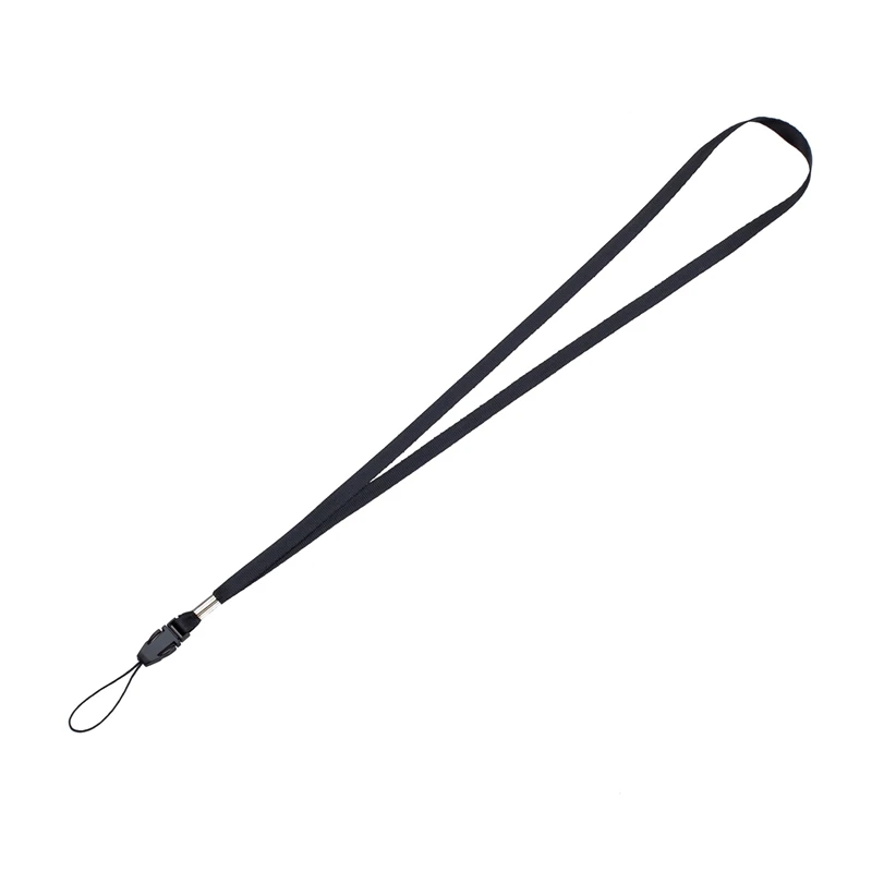 10x Черный Ремешок шейный ремешок для удостоверения личности пропуска