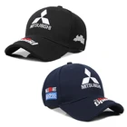 Креативная бейсболка moto gp для мотоцикла и автомобиля, хлопковая вышитая бейсболка для mitsubishi, бейсболка для гонок, деловой подарок, автомобильные аксессуары