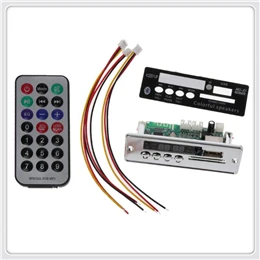 BT TF USB FM Aux Радио MP3 плеер встроенный Автомобильный USB Bluetooth Hands-free MP3 декодер плата модуль аудио переоборудование