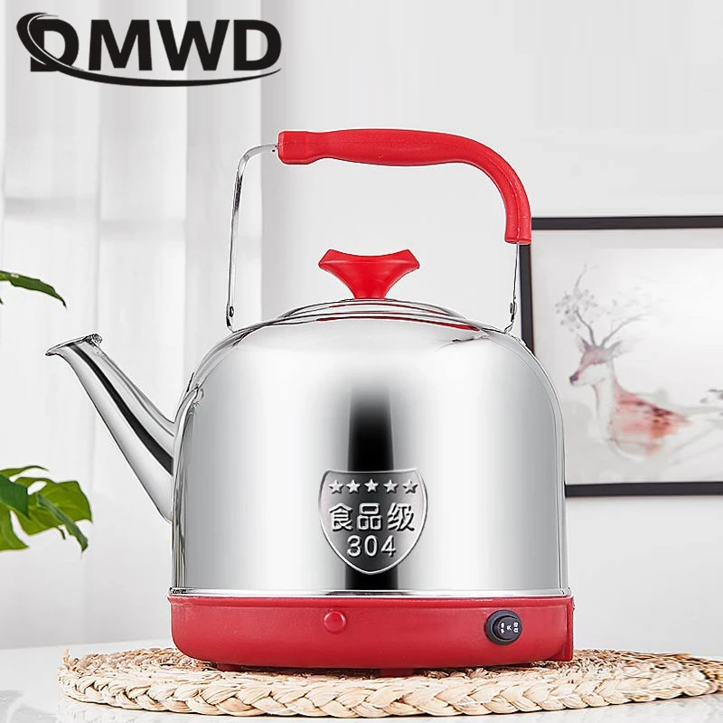 DMWD 5/6/7L Электрический чайник Еда Класс 304 Нержавеющая сталь водонагреватель
