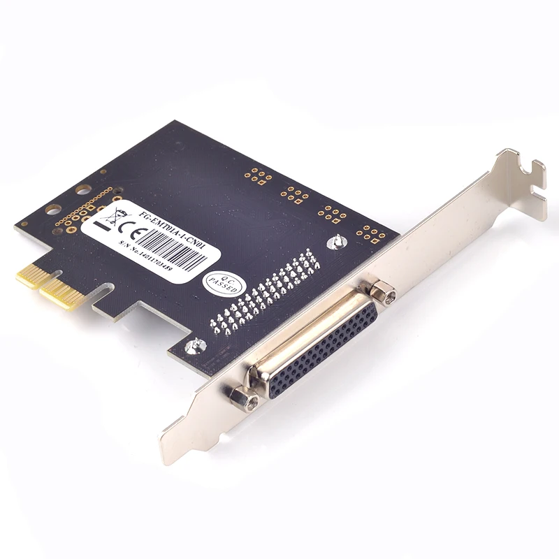 Серийный DB9 RS232 PCI-e адаптер 4 порта Последовательный к RS-232 PCI e PCIe контроллер карты