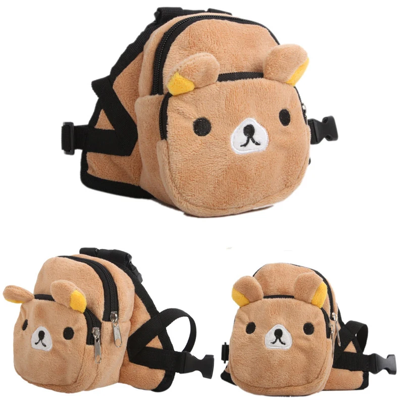 

Dog Self Backpack Dourable Cartoon Pet Dog Canvas Backpack Cat Cute Multifunction School Bag Puppy Travel Carrier Bags