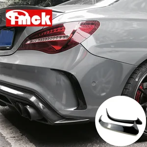 Для Mercedes Benz CLA Class W117 C117 CLA200 220 260 CLA45 AMG 2014-2018 автомобильные аксессуары, Крышка вентиляционного отверстия заднего бампера, наклейка