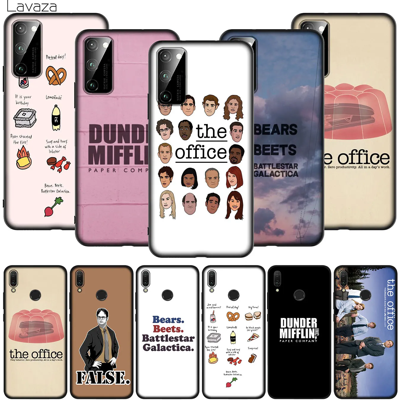 TV the office cast meme Soft Phone Case for Huawei Y9 Y6 Y7 Prime Honor 20 20S 10 9X 9 8 Lite 8C 8X 8A 7X 7C 7A Pro |